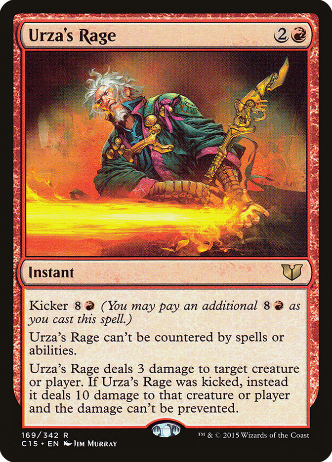 Urza's Rage [Commander 2015] | Anubis Games and Hobby
