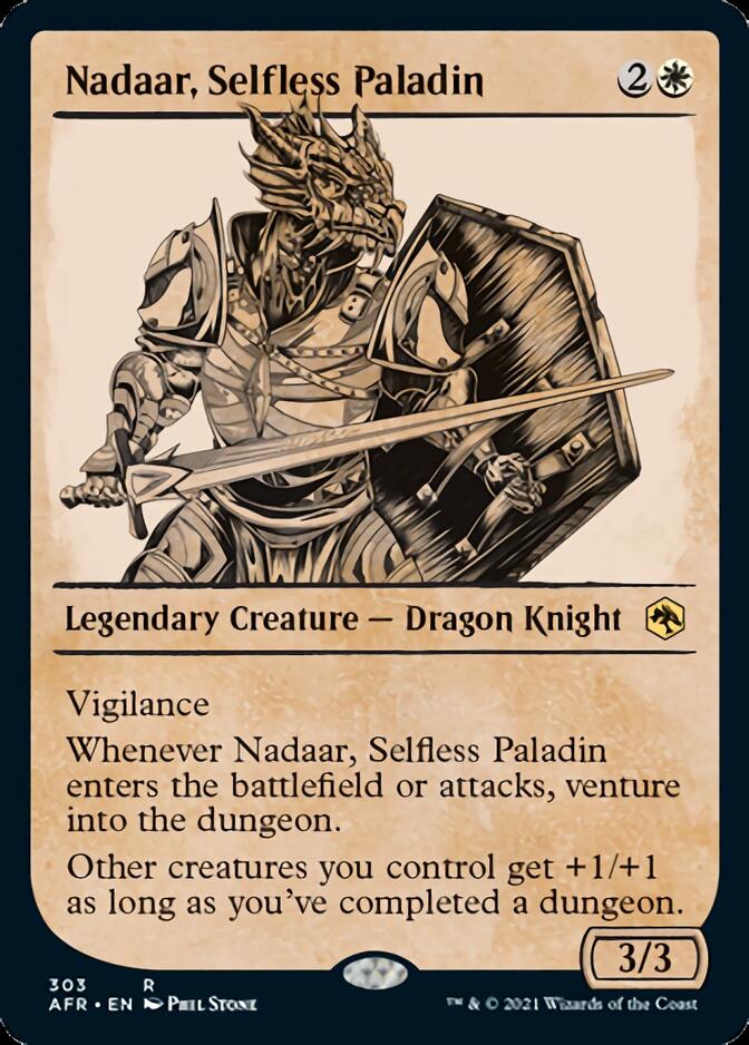 Nadaar, Selfless Paladin (Showcase) [Dungeons & Dragons: Adventures in the Forgotten Realms] | Anubis Games and Hobby