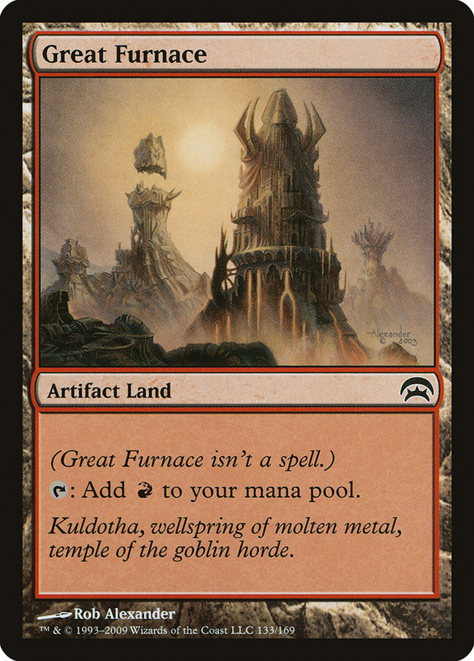 Great Furnace [Planechase] | Anubis Games and Hobby