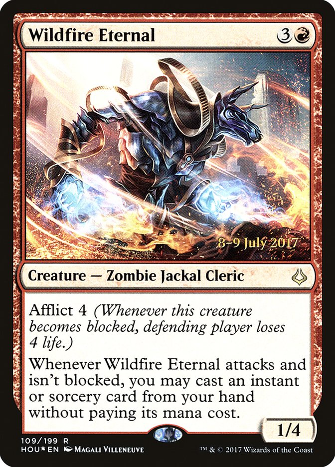 Wildfire Eternal [Hour of Devastation Prerelease Promos] | Anubis Games and Hobby