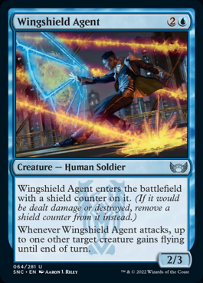 Wingshield Agent [Streets of New Capenna] | Anubis Games and Hobby