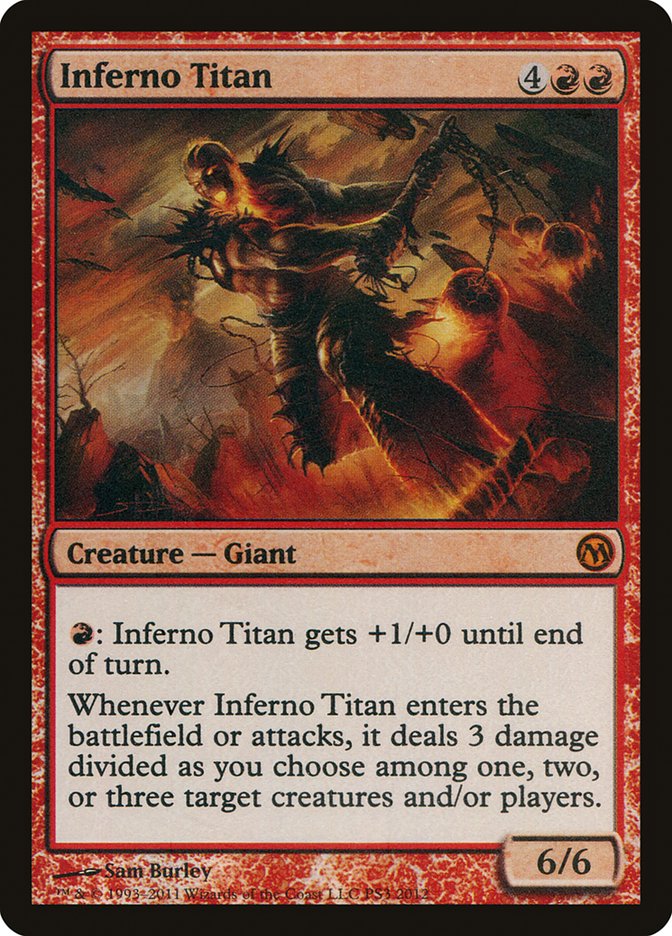 Inferno Titan (Duels of the Planeswalkers Promos) [Duels of the Planeswalkers Promos 2011] | Anubis Games and Hobby