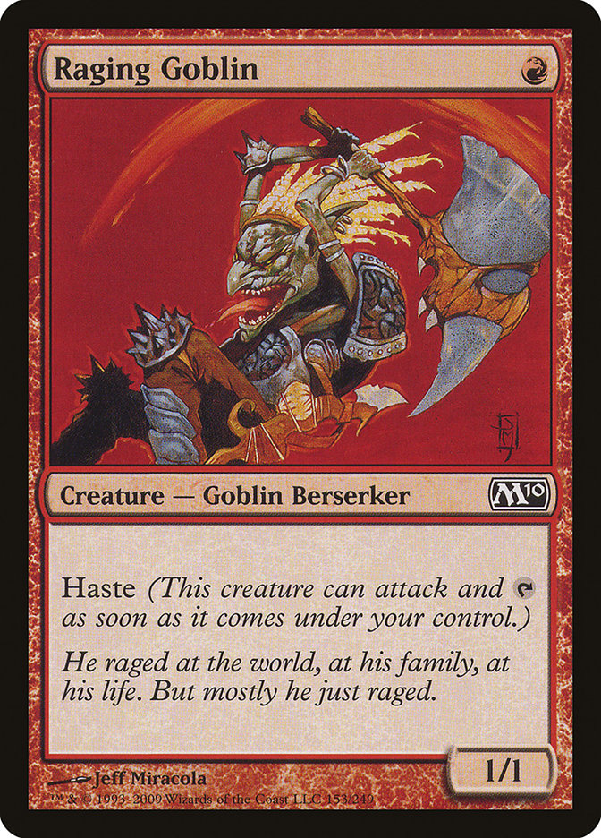 Raging Goblin [Magic 2010] | Anubis Games and Hobby