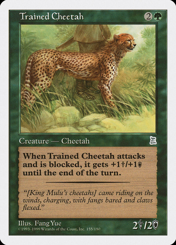 Trained Cheetah [Portal Three Kingdoms] | Anubis Games and Hobby