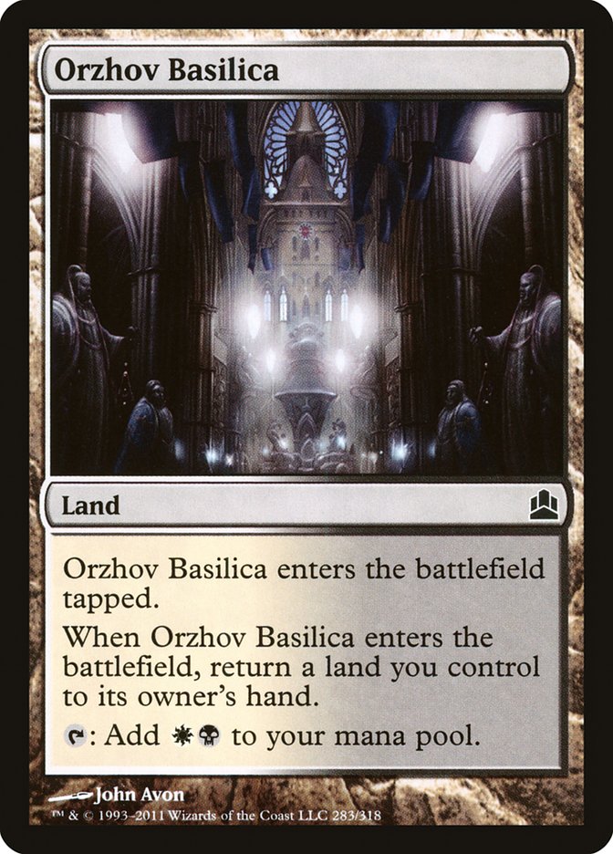 Orzhov Basilica [Commander 2011] | Anubis Games and Hobby