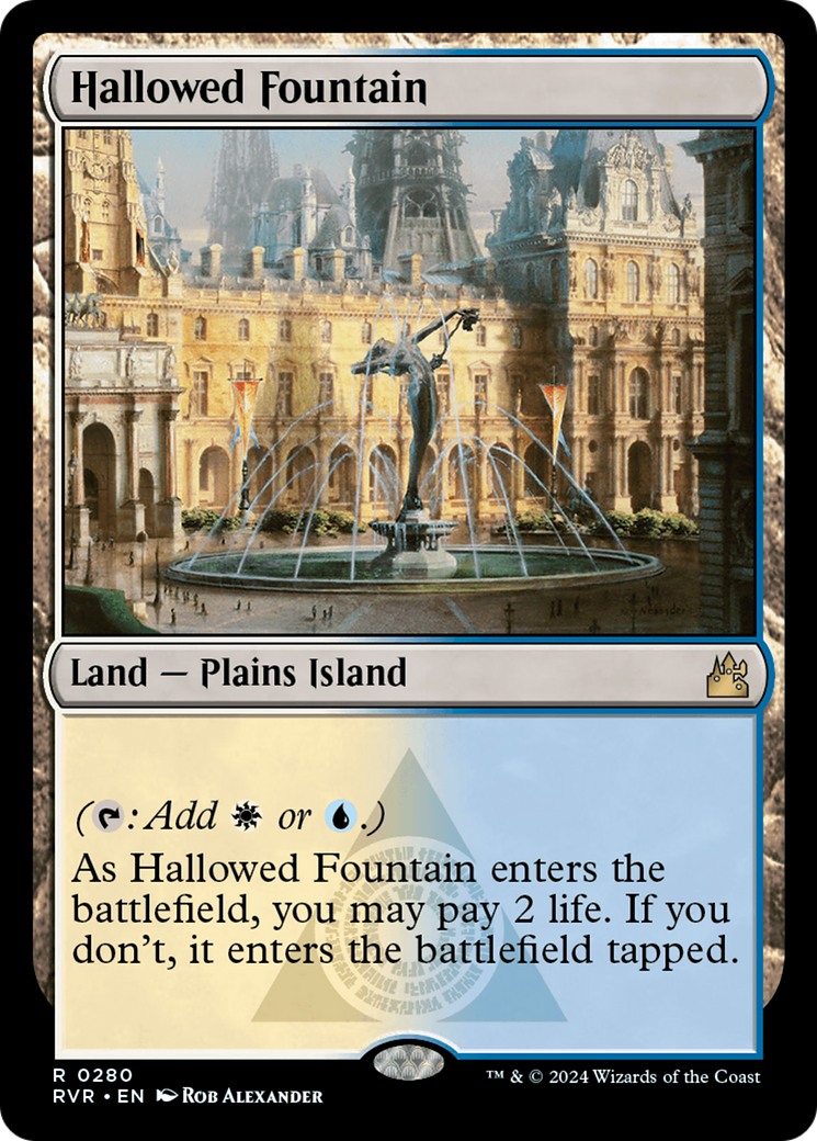 Hallowed Fountain [Ravnica Remastered] | Anubis Games and Hobby