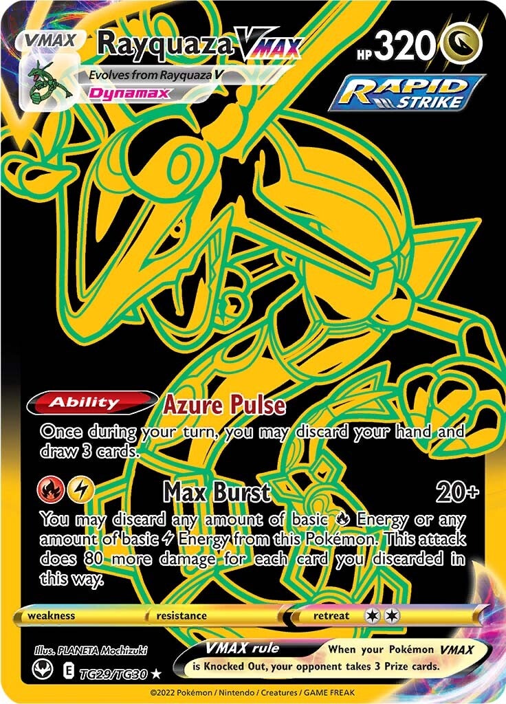 Rayquaza VMAX (TG29/TG30) [Sword & Shield: Silver Tempest] | Anubis Games and Hobby