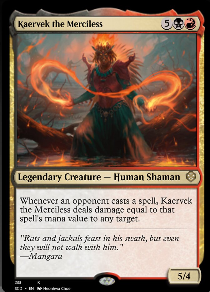 Kaervek the Merciless [Starter Commander Decks] | Anubis Games and Hobby