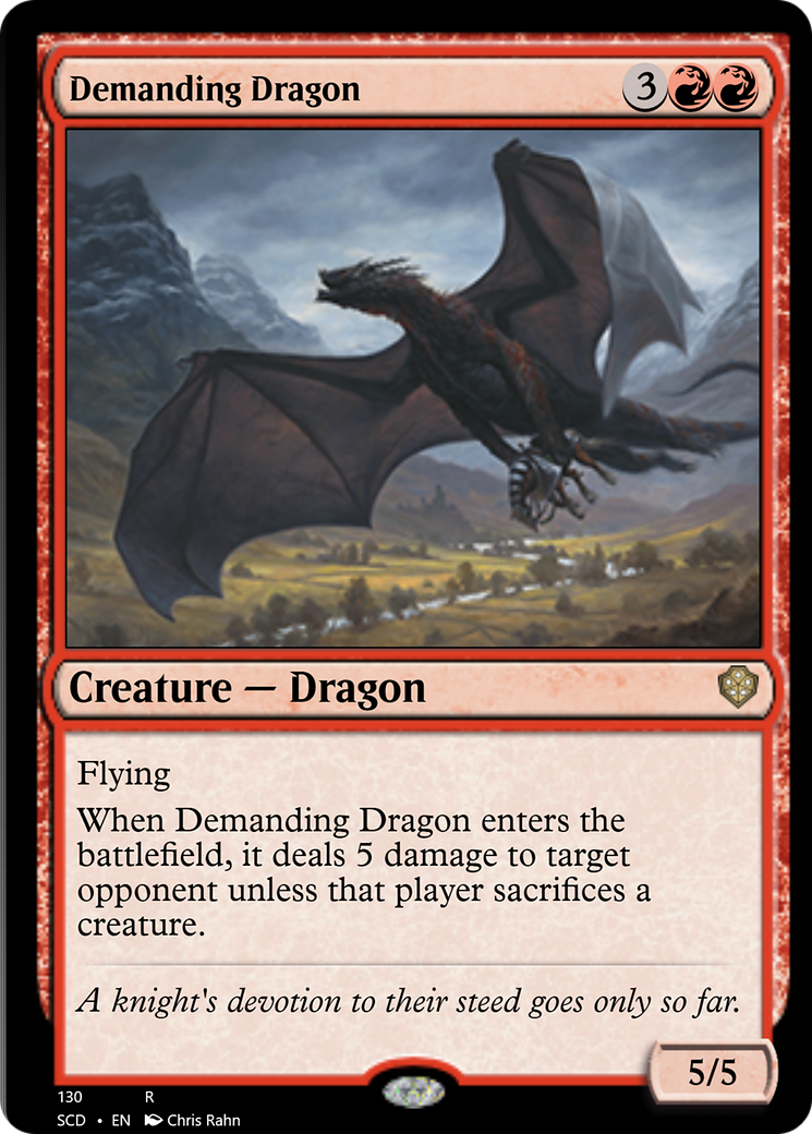Demanding Dragon [Starter Commander Decks] | Anubis Games and Hobby