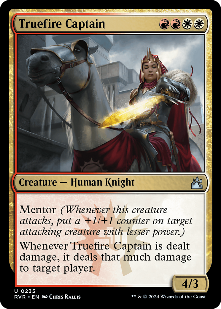 Truefire Captain [Ravnica Remastered] | Anubis Games and Hobby