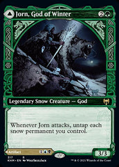 Jorn, God of Winter // Kaldring, the Rimestaff (Showcase) [Kaldheim] | Anubis Games and Hobby