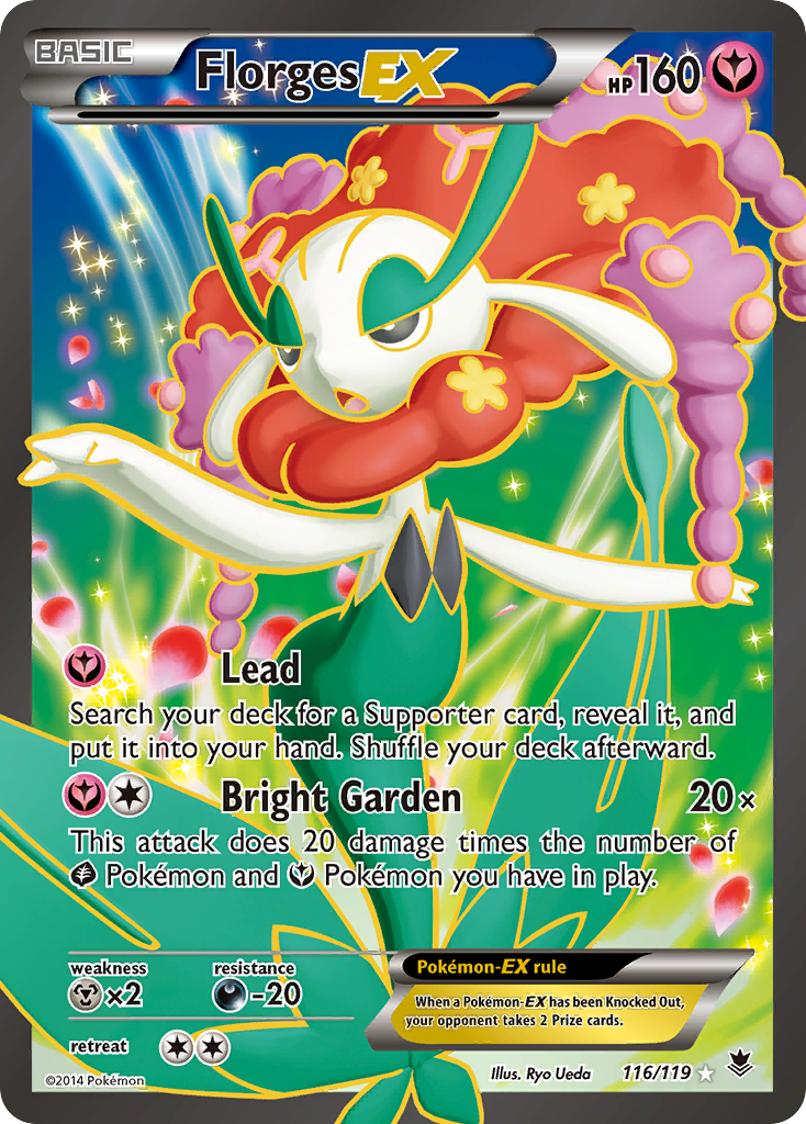 Florges EX (116/119) [XY: Phantom Forces] | Anubis Games and Hobby