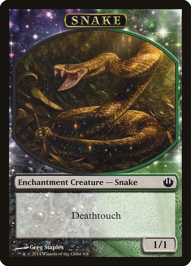 Snake Token [Journey into Nyx Tokens] | Anubis Games and Hobby