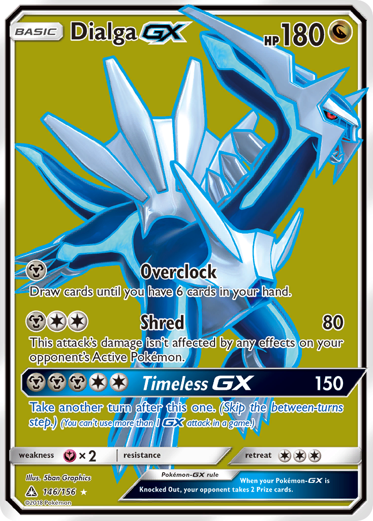 Dialga GX (146/156) [Sun & Moon: Ultra Prism] | Anubis Games and Hobby