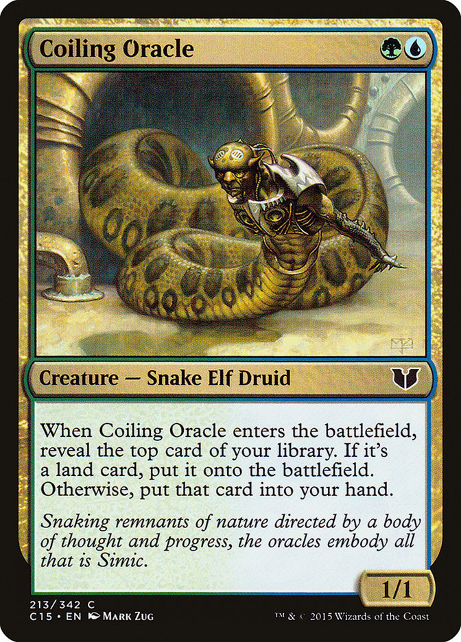 Coiling Oracle [Commander 2015] | Anubis Games and Hobby