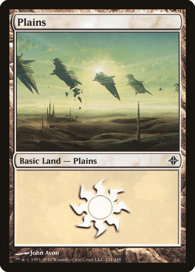 Plains (231) [Rise of the Eldrazi] | Anubis Games and Hobby