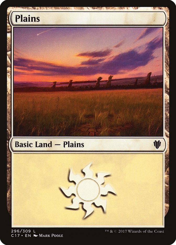 Plains (296) [Commander 2017] | Anubis Games and Hobby