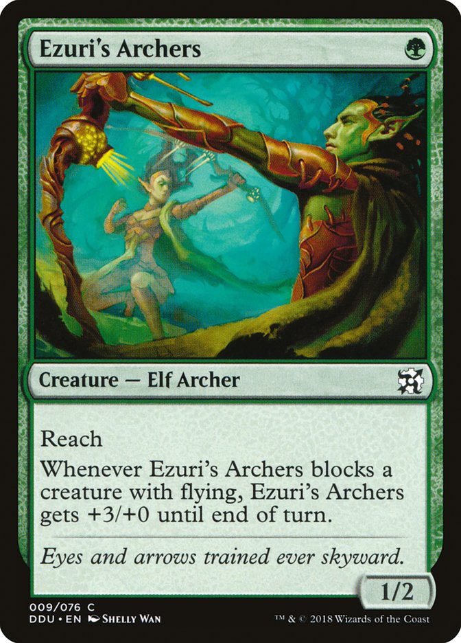 Ezuri's Archers [Duel Decks: Elves vs. Inventors] | Anubis Games and Hobby