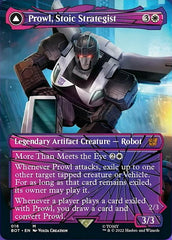 Prowl, Stoic Strategist // Prowl, Pursuit Vehicle (Shattered Glass) [Transformers] | Anubis Games and Hobby