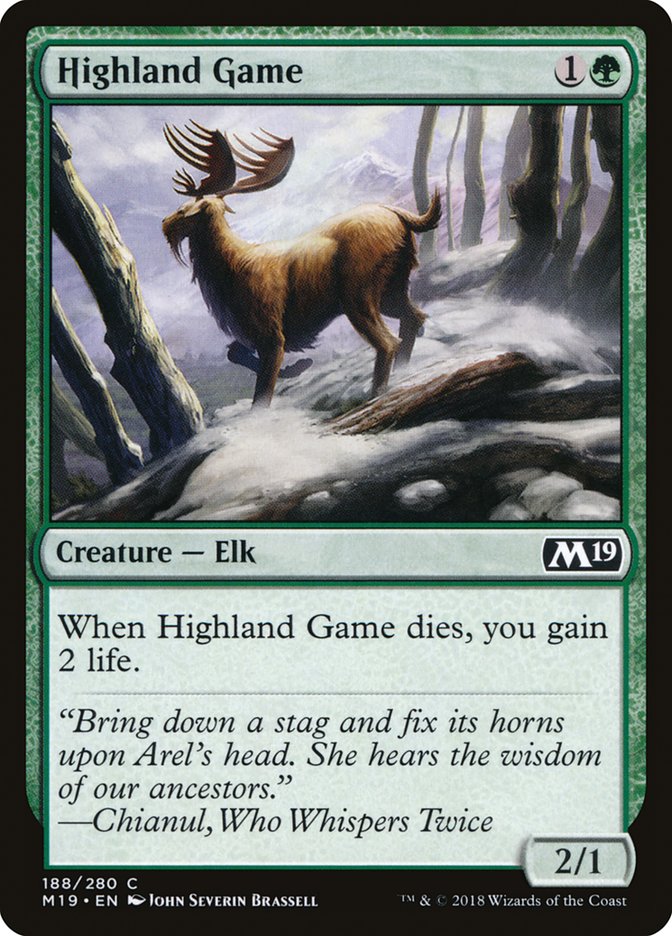 Highland Game [Core Set 2019] | Anubis Games and Hobby