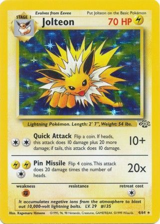 Jolteon (4/64) [Jungle Unlimited] | Anubis Games and Hobby