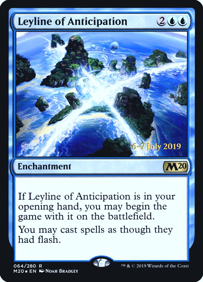 Leyline of Anticipation [Core Set 2020 Prerelease Promos] | Anubis Games and Hobby