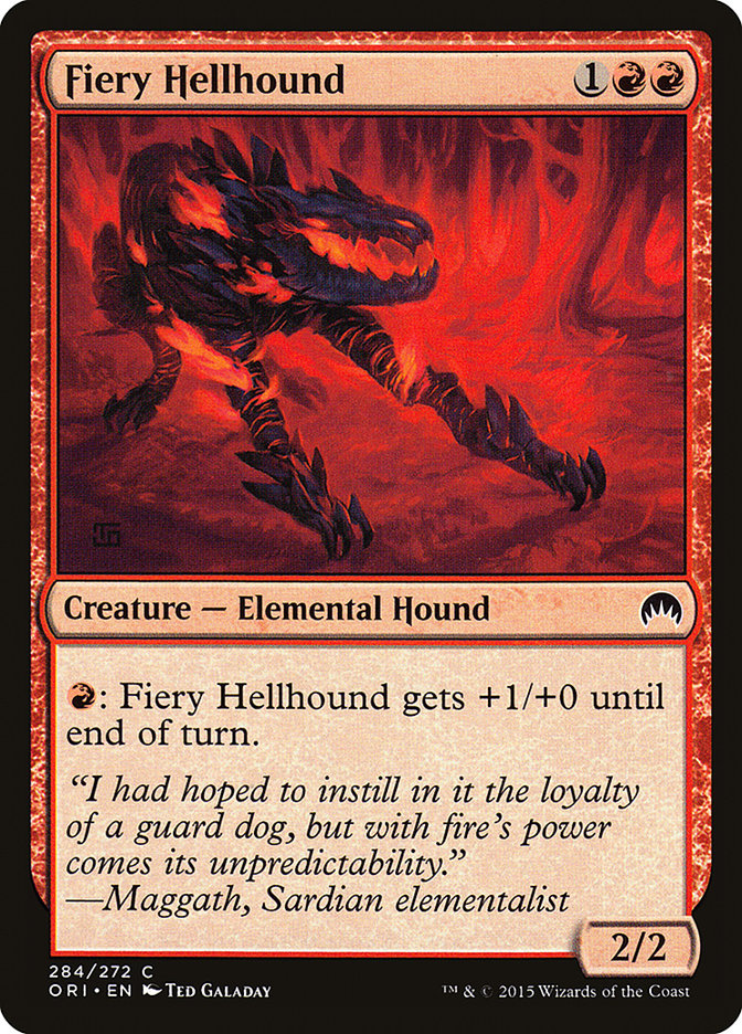 Fiery Hellhound [Magic Origins] | Anubis Games and Hobby