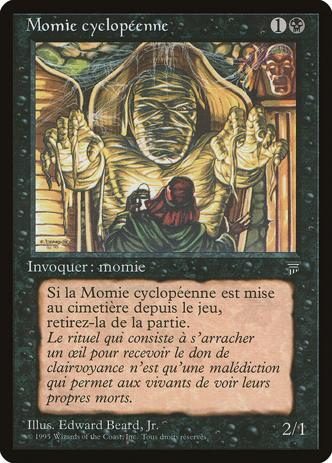 Cyclopean Mummy (French) - "Momie cyclopeenne" [Renaissance] | Anubis Games and Hobby