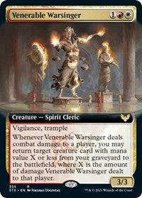 Venerable Warsinger (Extended Art) [Strixhaven: School of Mages] | Anubis Games and Hobby