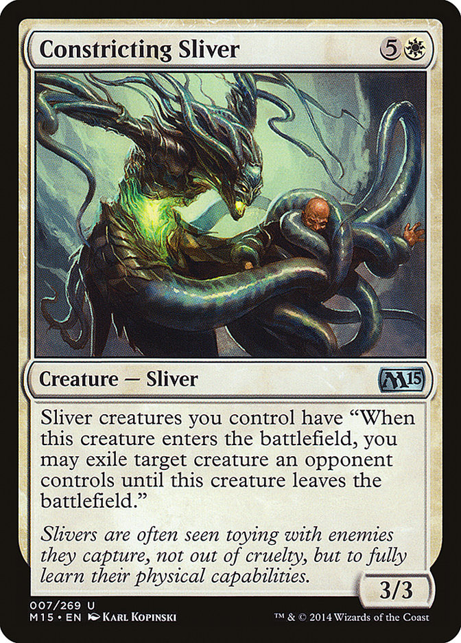 Constricting Sliver [Magic 2015] | Anubis Games and Hobby