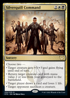 Silverquill Command [Strixhaven: School of Mages] | Anubis Games and Hobby