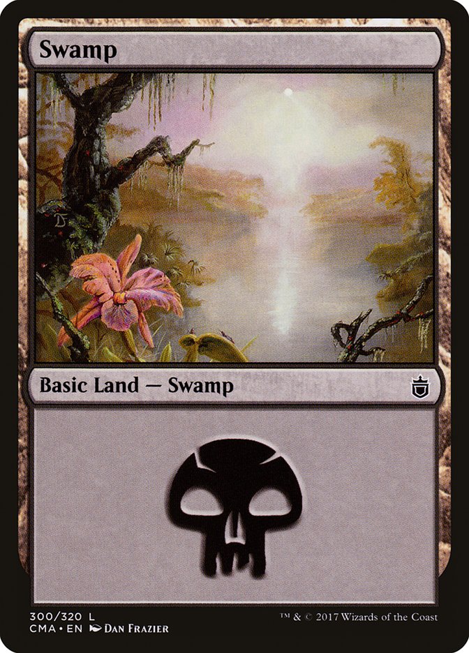 Swamp (300) [Commander Anthology] | Anubis Games and Hobby