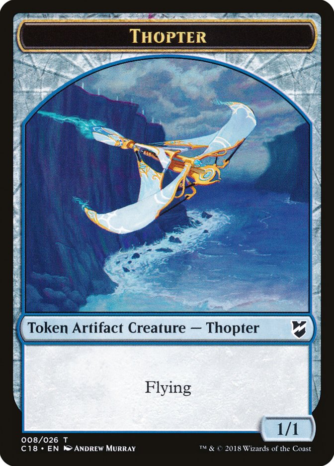 Thopter Token (008/026) [Commander 2018 Tokens] | Anubis Games and Hobby