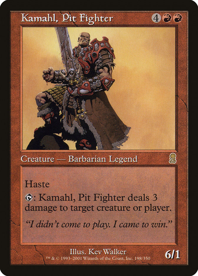 Kamahl, Pit Fighter [Odyssey] | Anubis Games and Hobby