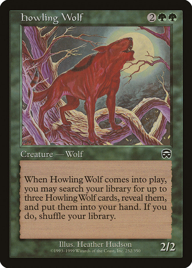 Howling Wolf [Mercadian Masques] | Anubis Games and Hobby