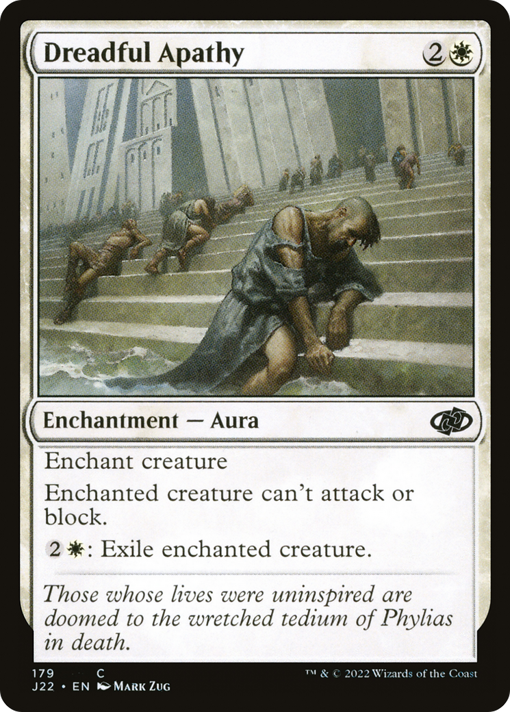 Dreadful Apathy [Jumpstart 2022] | Anubis Games and Hobby