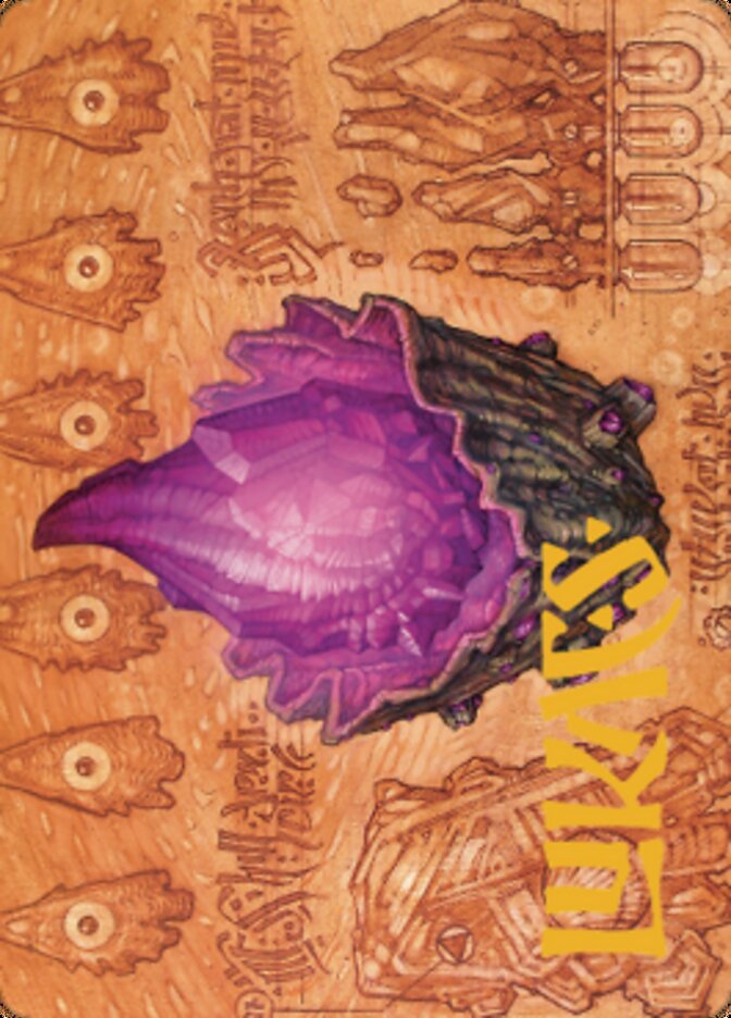 Thorn of Amethyst Art Card (Gold-Stamped Signature) [The Brothers' War Art Series] | Anubis Games and Hobby