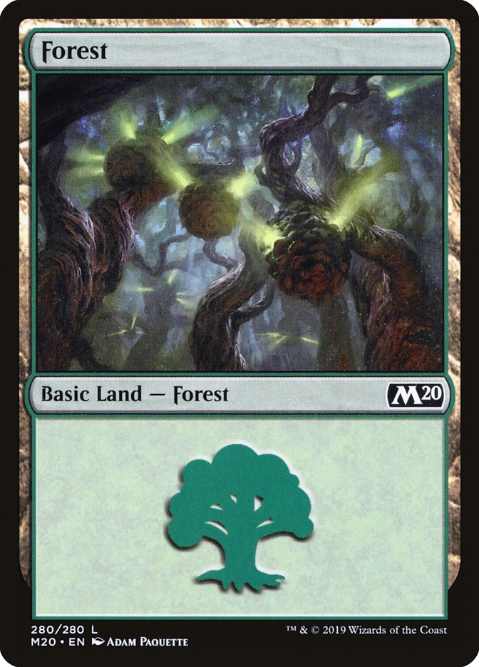 Forest (280) [Core Set 2020] | Anubis Games and Hobby