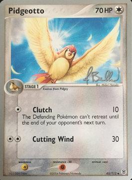 Pidgeotto (45/112) (Eeveelutions - Jimmy Ballard) [World Championships 2006] | Anubis Games and Hobby