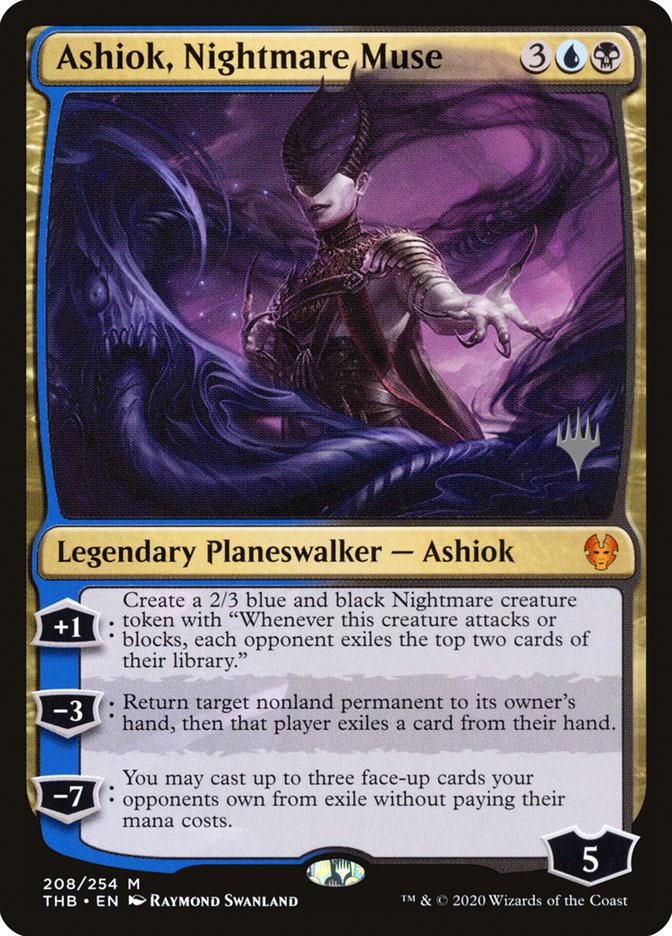 Ashiok, Nightmare Muse (Promo Pack) [Theros Beyond Death Promos] | Anubis Games and Hobby