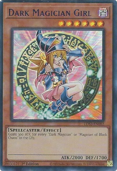 Dark Magician Girl (Blue) [LDS3-EN082] Ultra Rare | Anubis Games and Hobby