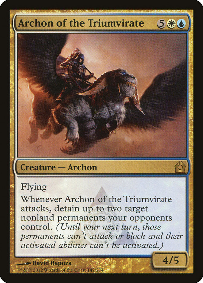 Archon of the Triumvirate [Return to Ravnica] | Anubis Games and Hobby
