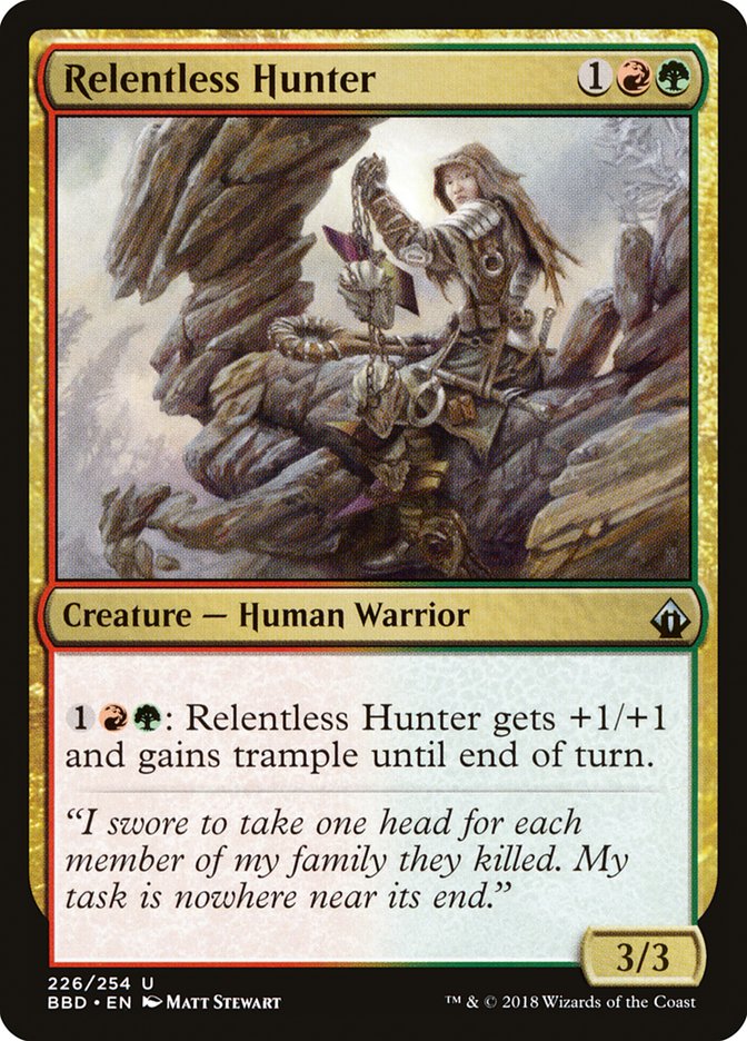 Relentless Hunter [Battlebond] | Anubis Games and Hobby