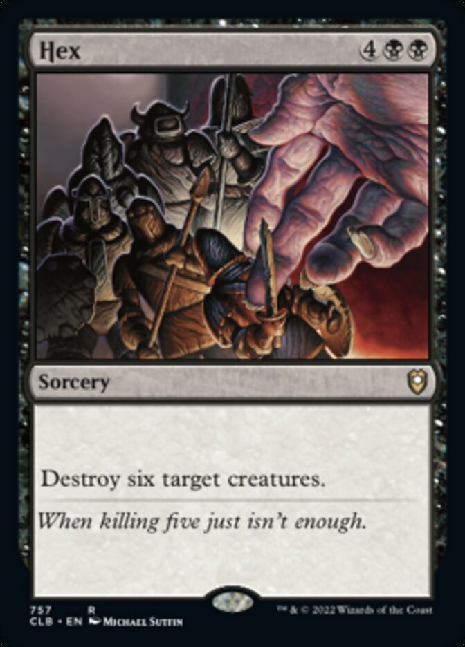 Hex [Commander Legends: Battle for Baldur's Gate] | Anubis Games and Hobby
