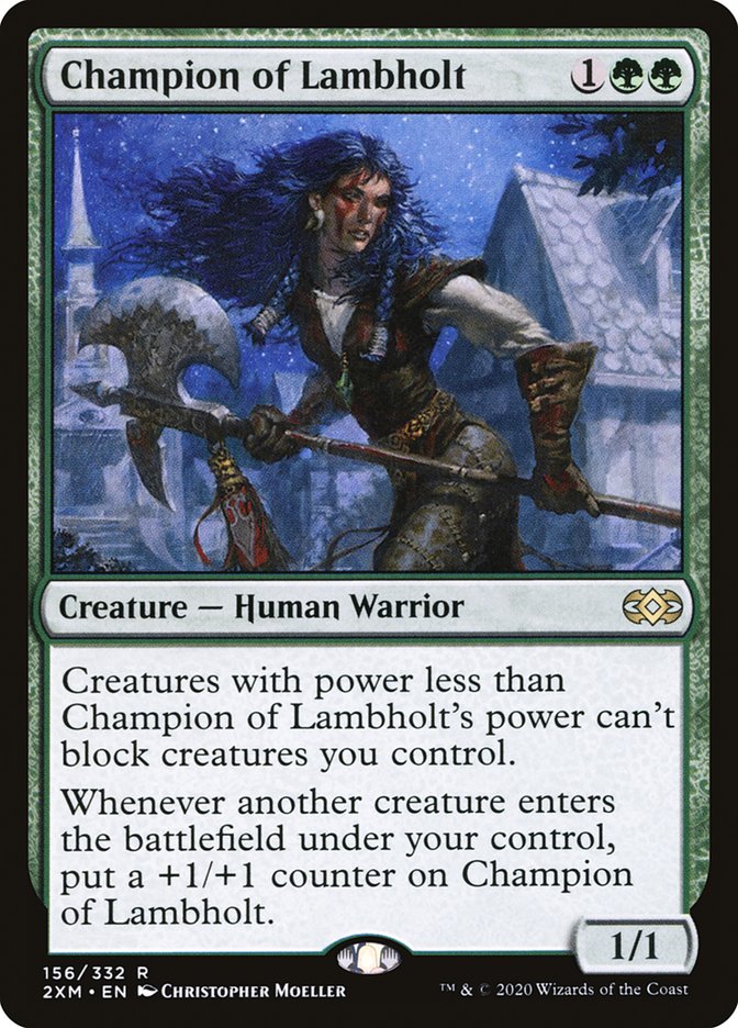 Champion of Lambholt [Double Masters] | Anubis Games and Hobby