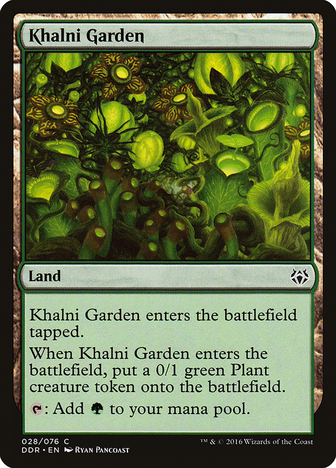 Khalni Garden [Duel Decks: Nissa vs. Ob Nixilis] | Anubis Games and Hobby