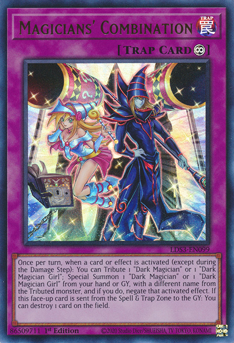 Magicians' Combination [LDS3-EN099] Ultra Rare | Anubis Games and Hobby