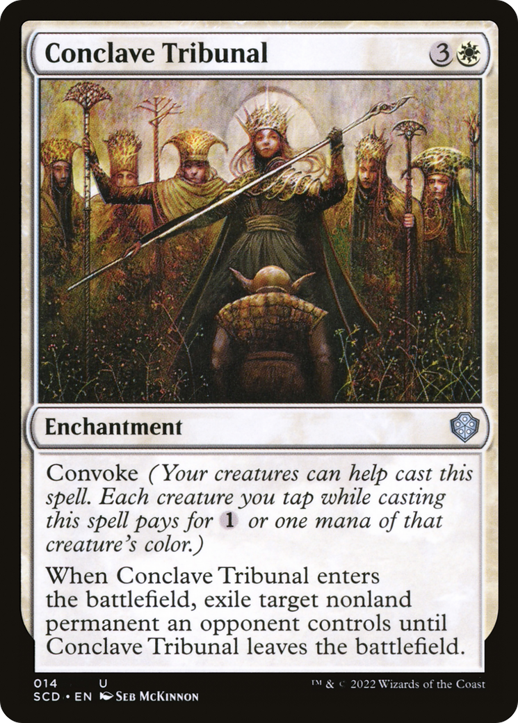 Conclave Tribunal [Starter Commander Decks] | Anubis Games and Hobby