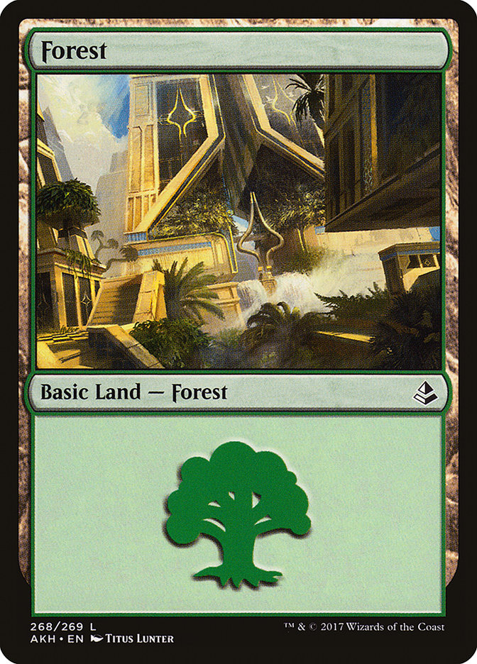 Forest (268) [Amonkhet] | Anubis Games and Hobby