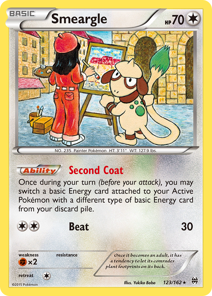 Smeargle (123/162) [XY: BREAKthrough] | Anubis Games and Hobby